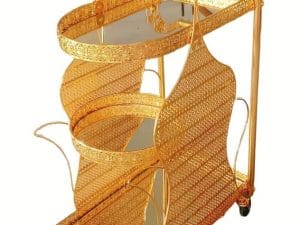 ترولي ذهبي فاخر