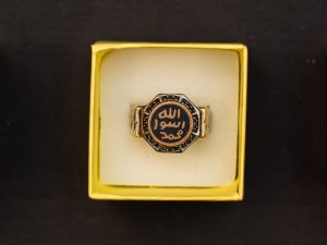 خاتم فضة رجالي
